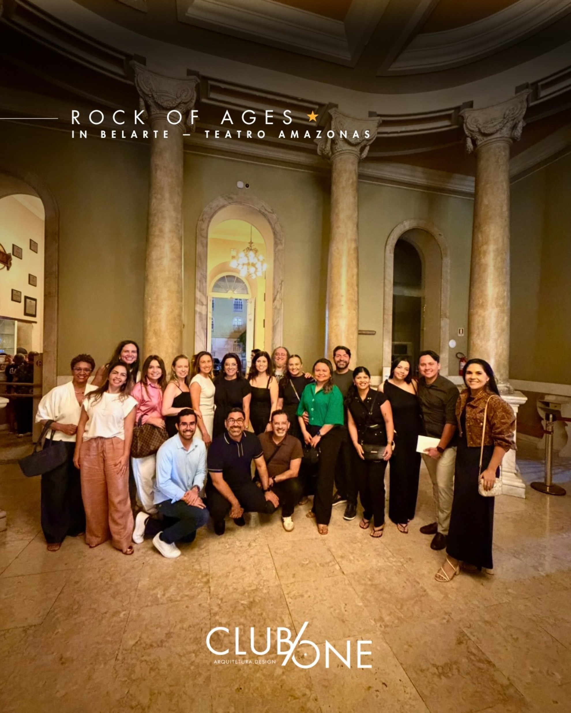 ESPETÁCULO ROCK OF AGES NO TEATRO AMAZONAS